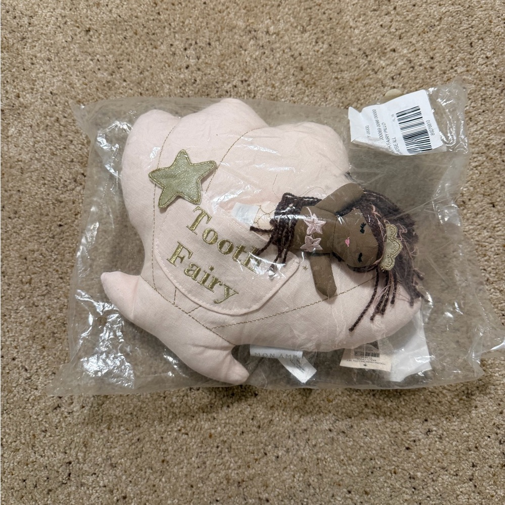 Mon Ami Macie Mermaid Tooth Fairy Pillow & Doll Set